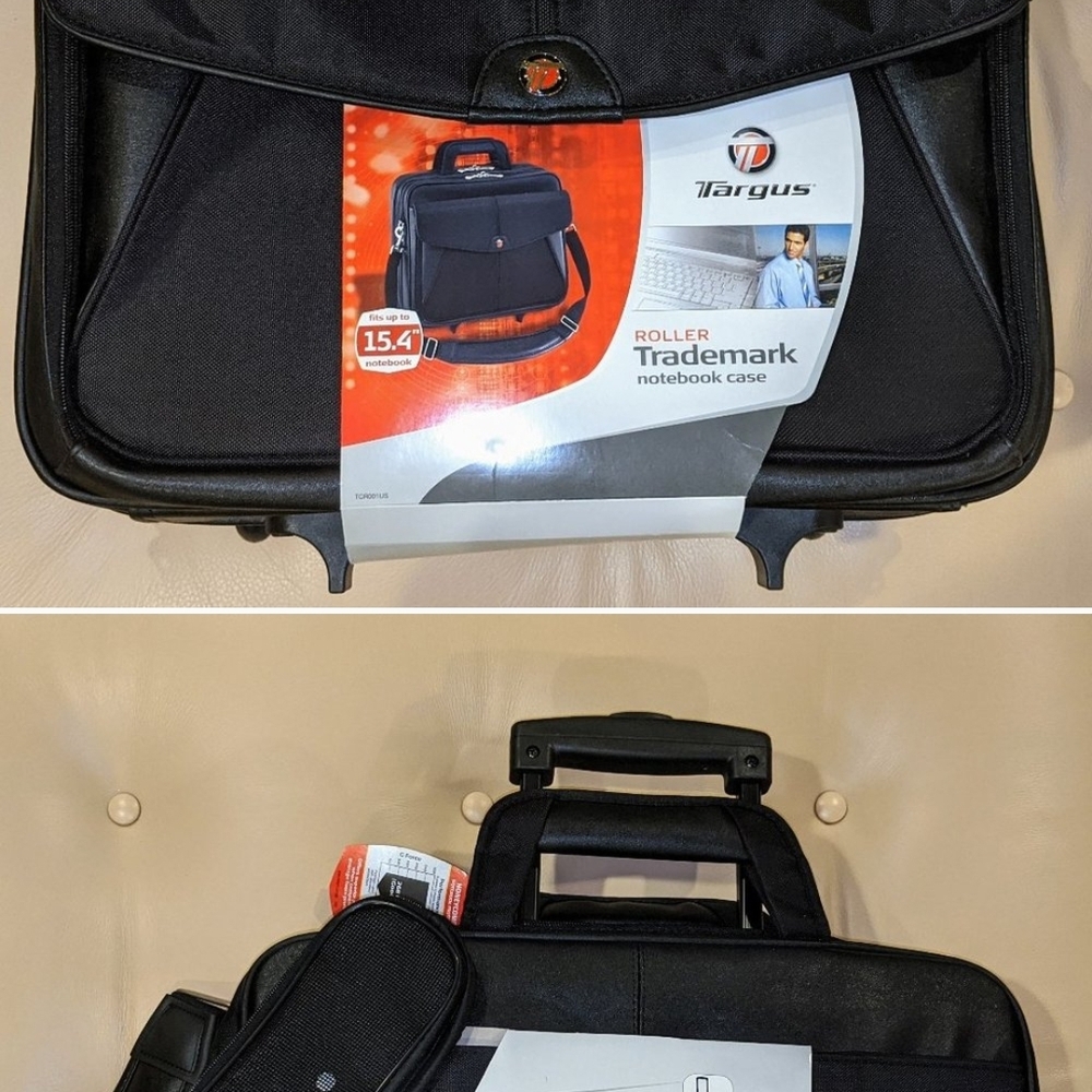 Targus Black Professional Laptop Bag with Padded Protection